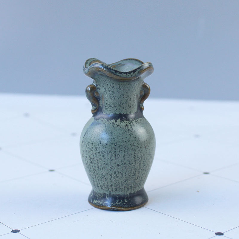 Elegant ceramic vase with artistic design