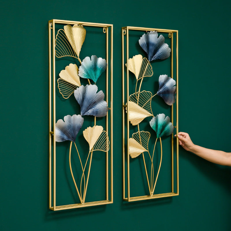 Decorative Wall Art Panel with Floral Design
