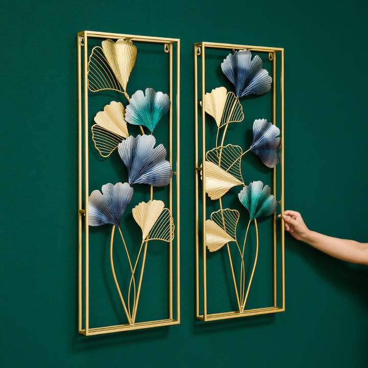 Decorative Wall Art Panel with Floral Design