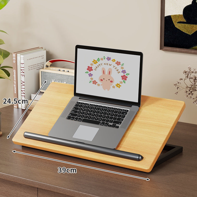 Ergonomic Adjustable Tilting Laptop Stand with Anti-Slip Stop