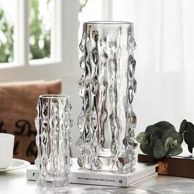 Artistic Sculptural Glass Vase