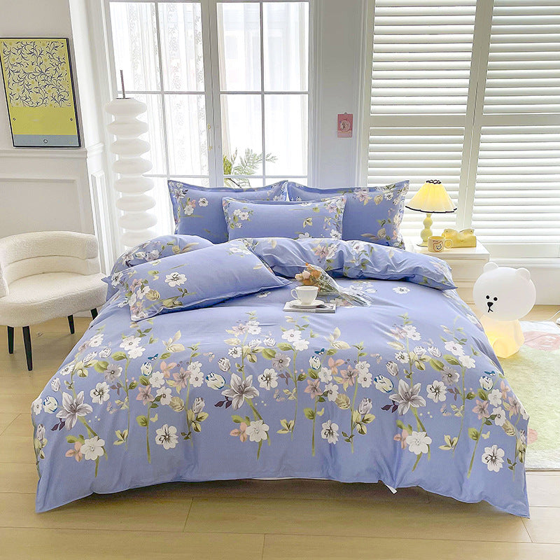 Floral Patterned Duvet Cover Set