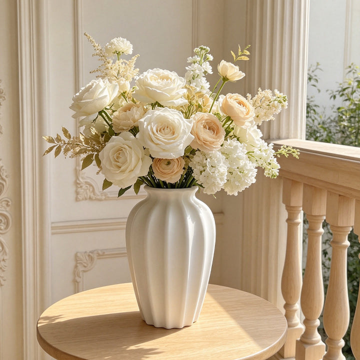 Sculptural Textured Decorative Vase