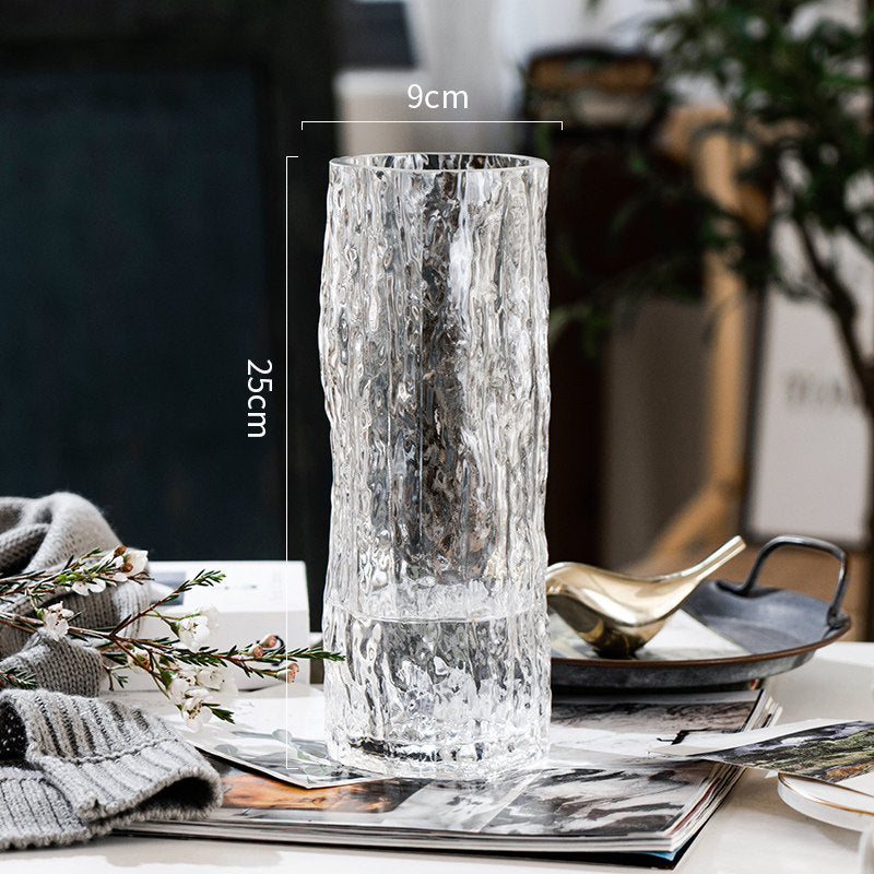 Artistic Glass Cylinder Vase