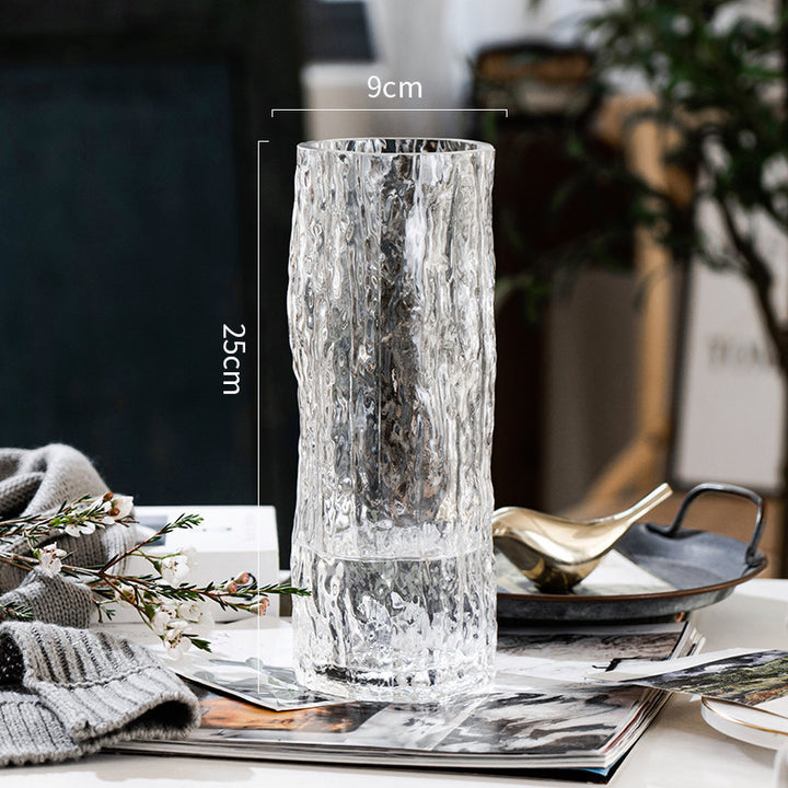 Artistic Glass Cylinder Vase