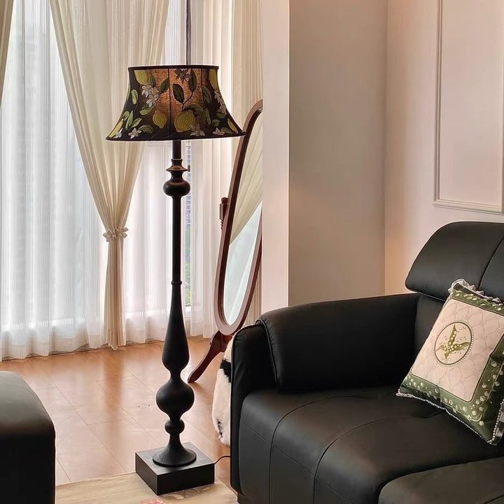 Artistic floor lamp