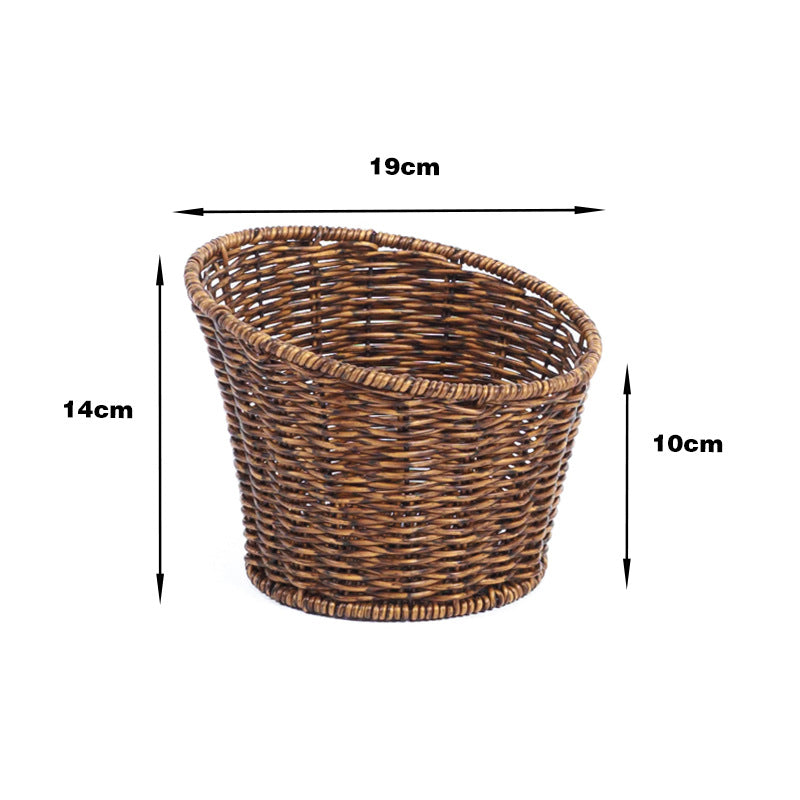 Artisan Woven Decorative Storage Basket