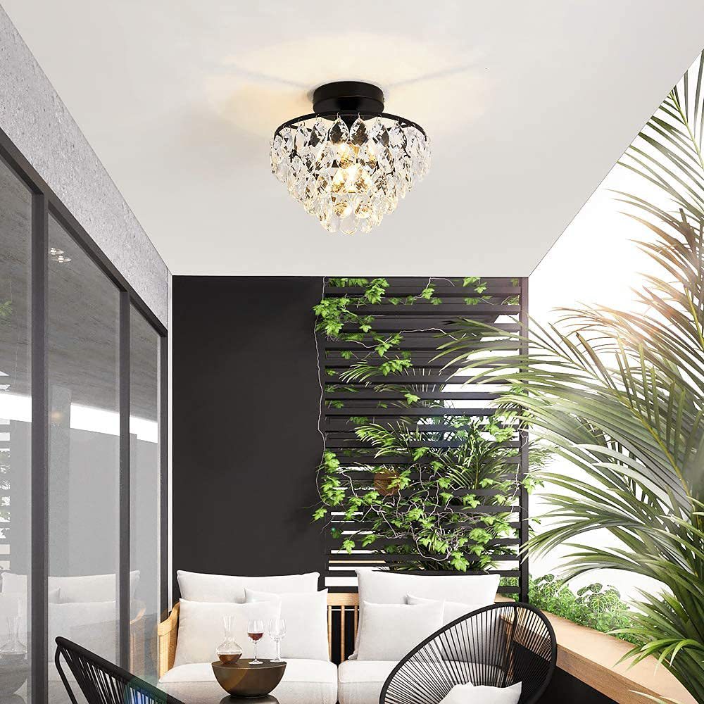 Elegant Crystal Drop Chandelier
