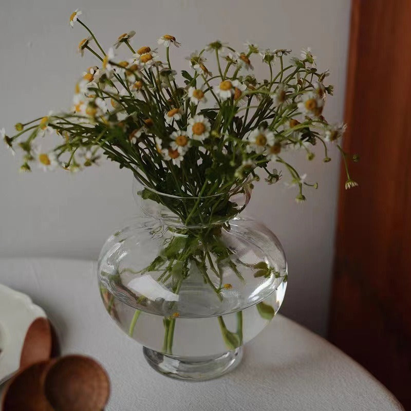 Decorative Glass Table Centerpiece for Home Decor
