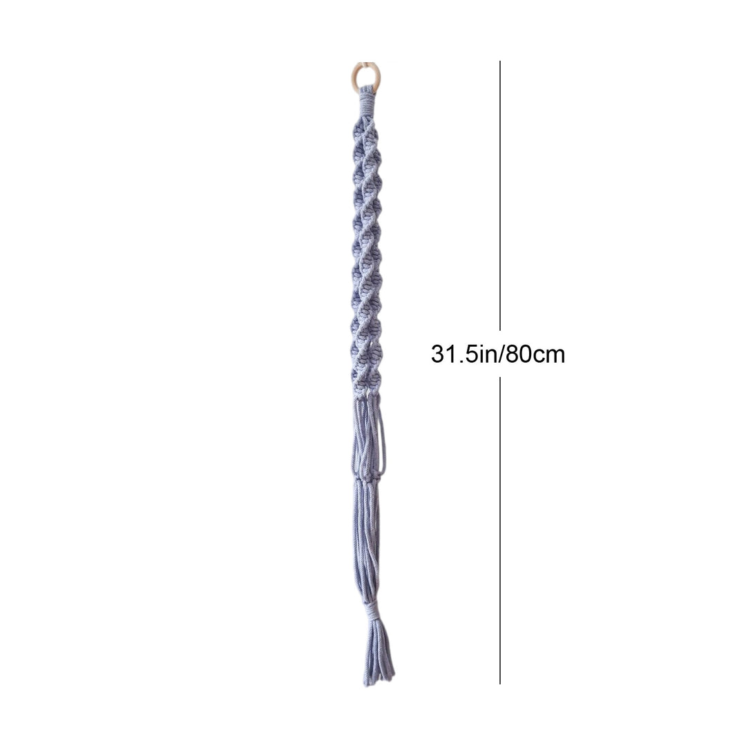 Macrame Wall Hanging Decor with Braided Design