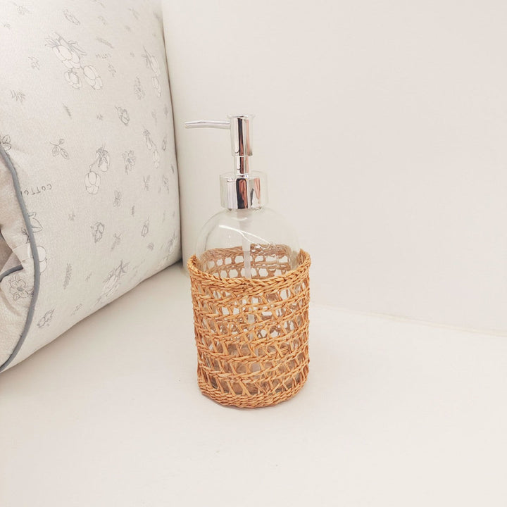 Decorative Woven Soap Dispenser