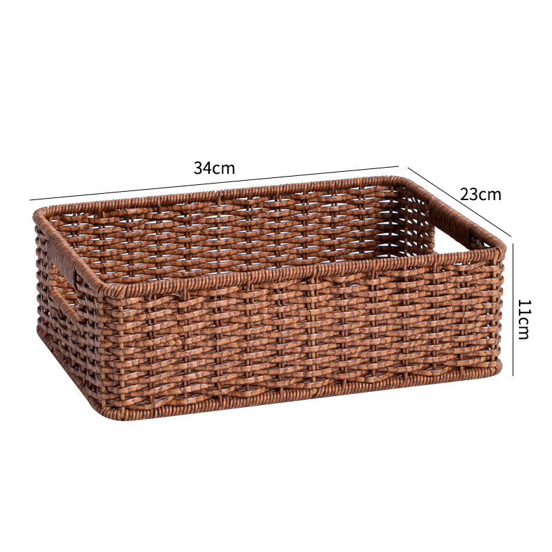 Elegant Woven Storage Basket