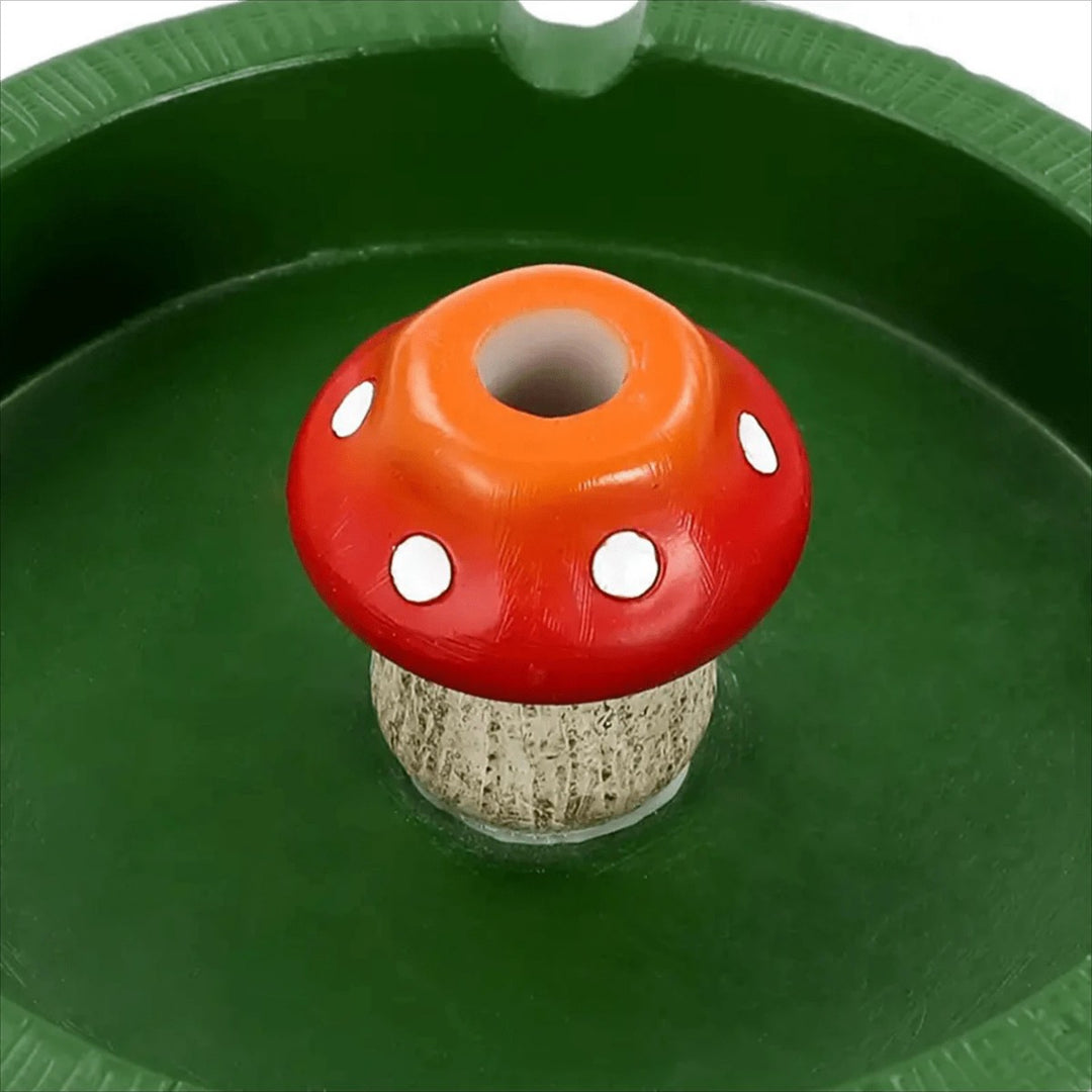 Whimsical Mushroom-Shaped Decorative Ashtray
