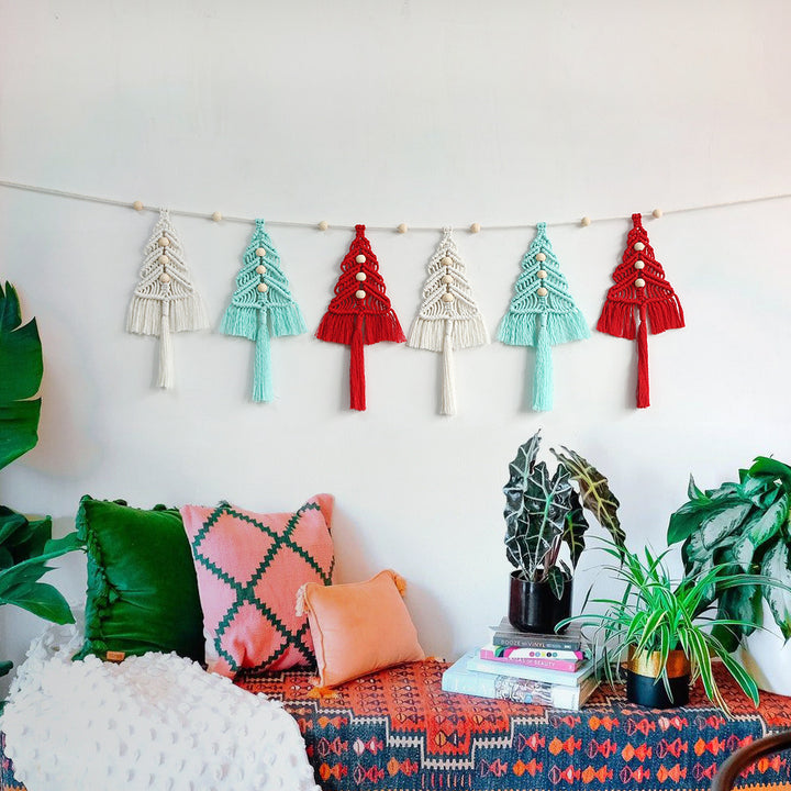 Festive Macrame Garland