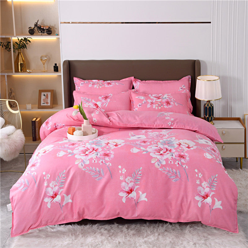 Floral Patterned Duvet Cover Set