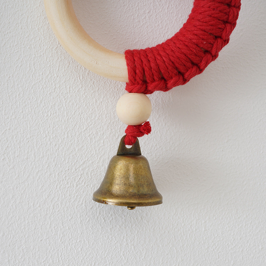 Decorative Macrame Wall Art with Bell