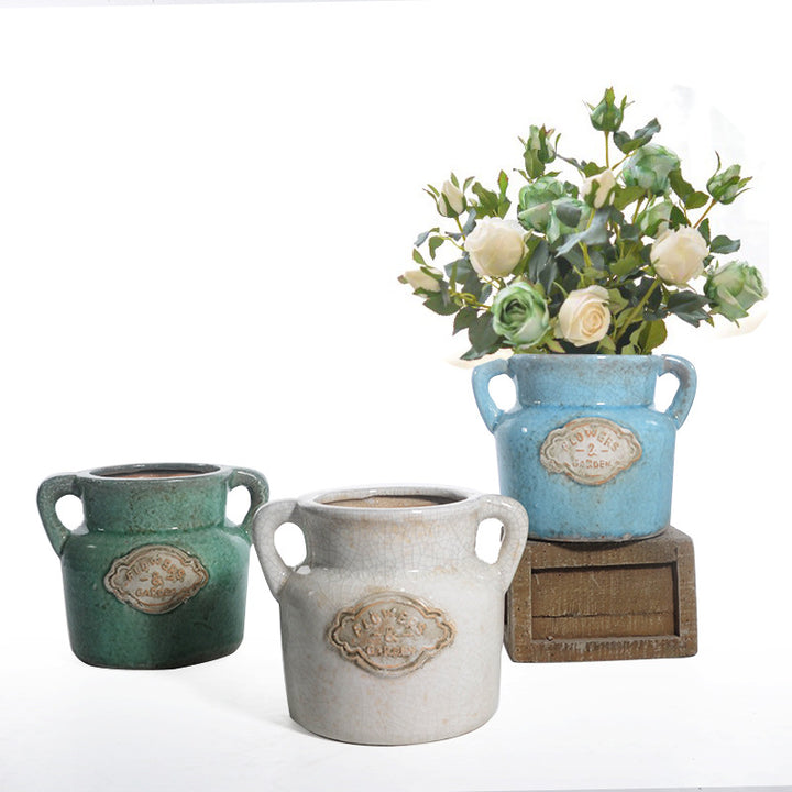 Decorative flower pot
