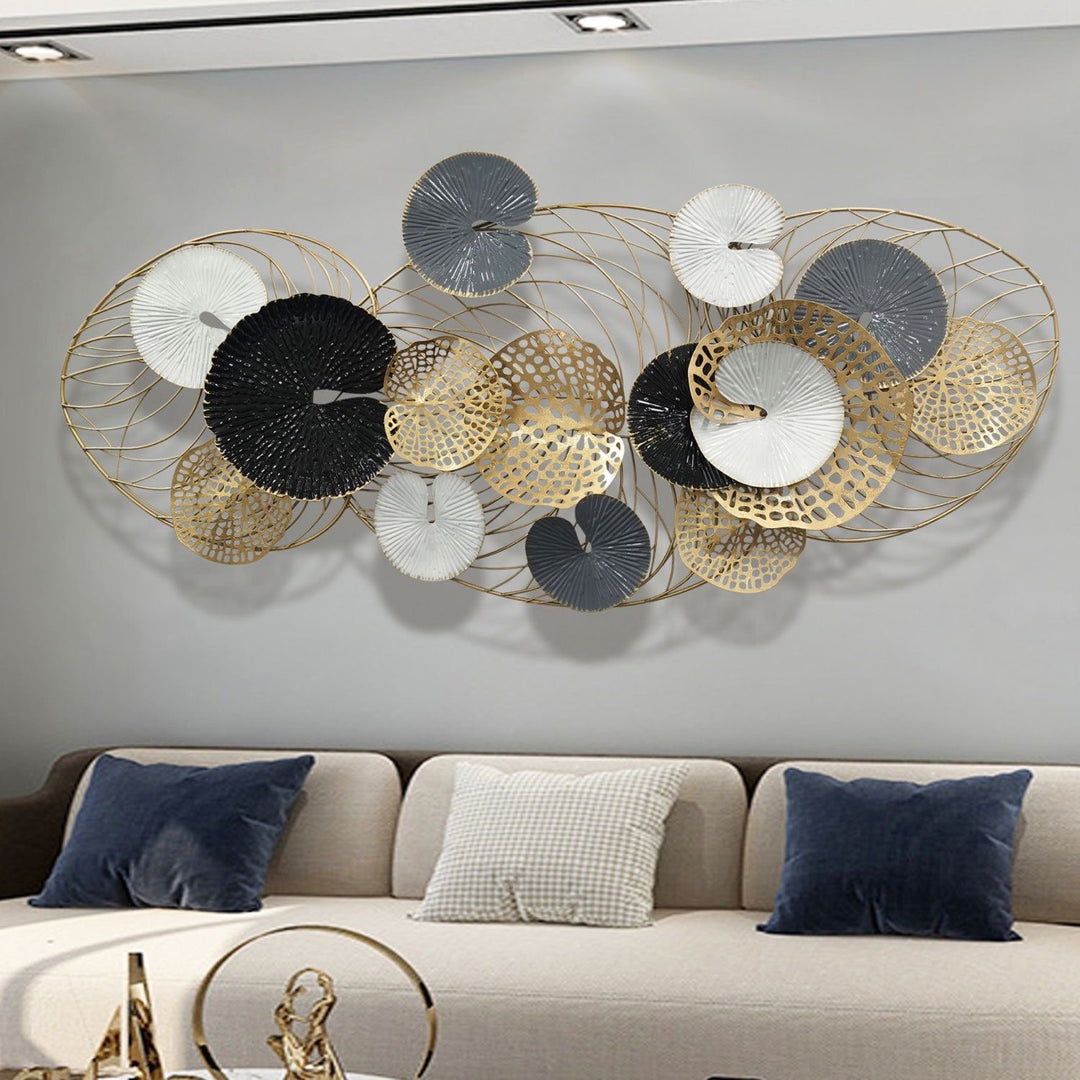 Abstract Metal Wall Art Sculpture