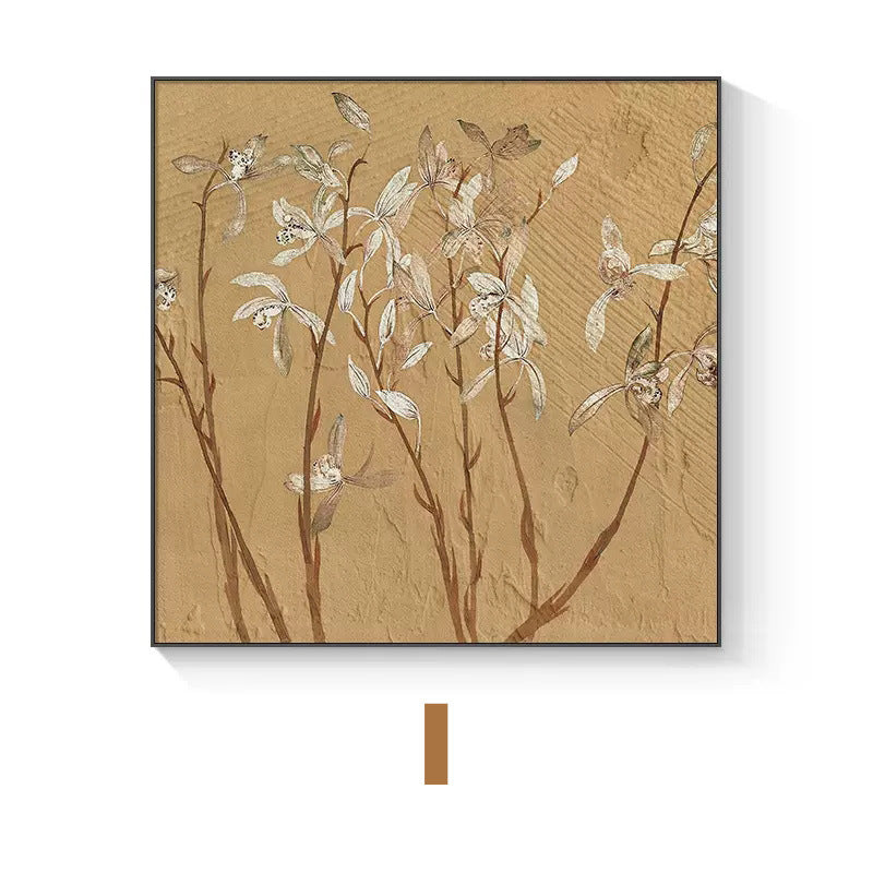 Decorative Floral Framed Artwork