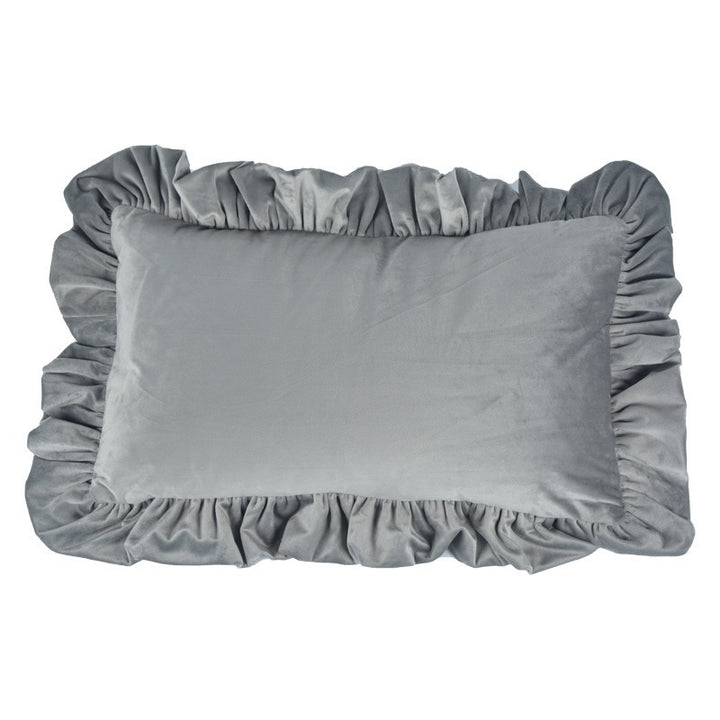 Ruffled Decorative Throw Pillow