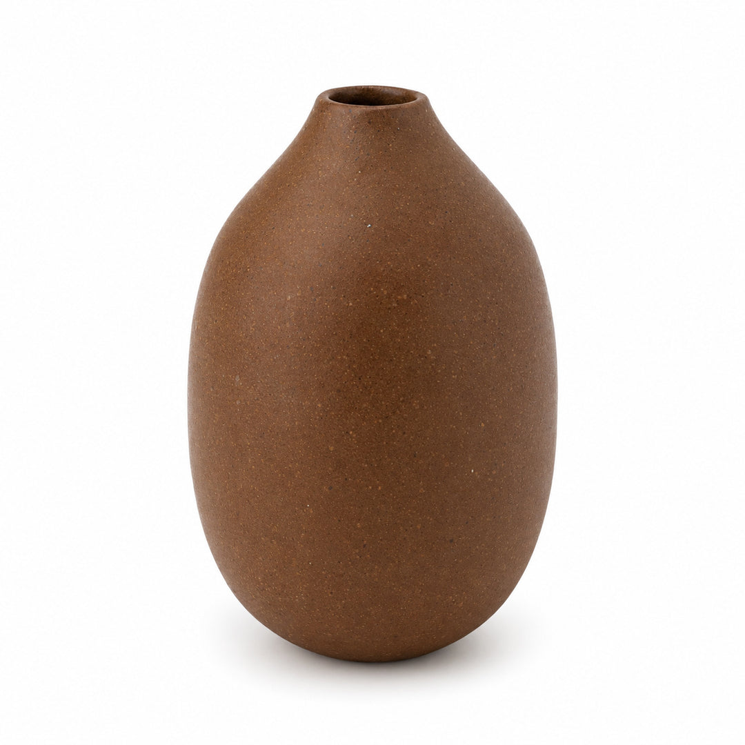 Organic Minimalist Stoneware Vase