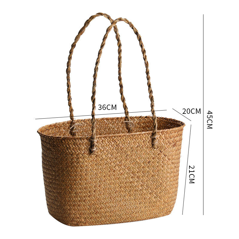 Handwoven Multifunctional Storage Basket