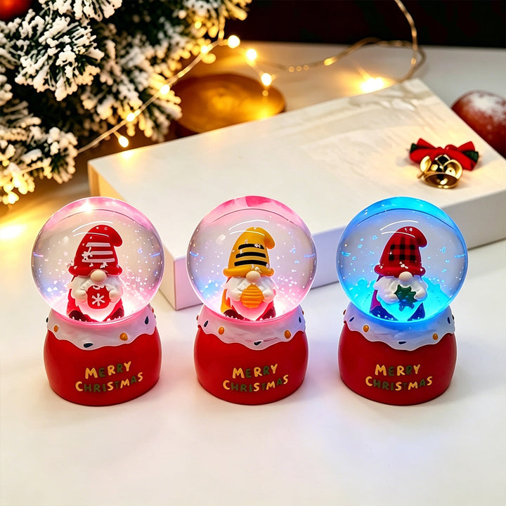 Christmas snow globe