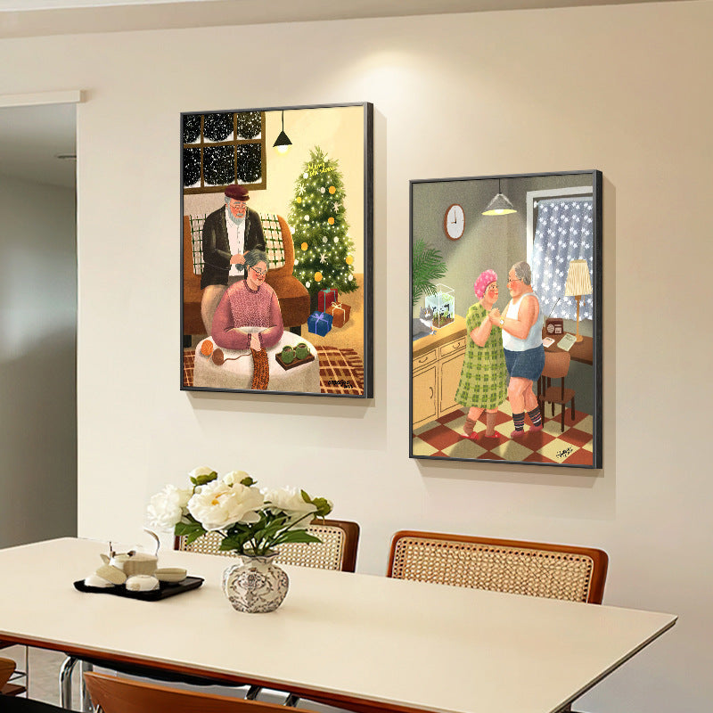 Decorative Illustrative Canvas Art
