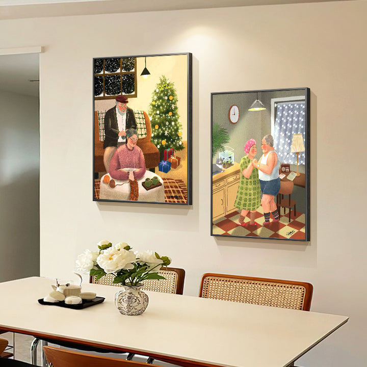 Decorative Illustrative Canvas Art