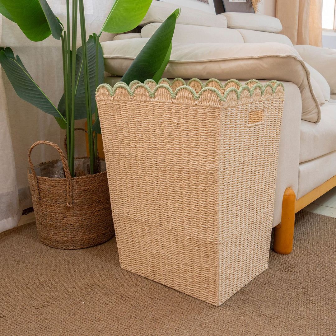 Tall Woven Storage Basket