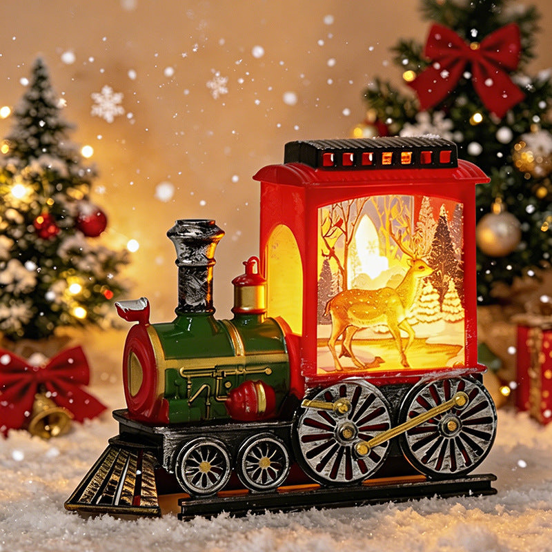 Christmas LED Pull Lantern