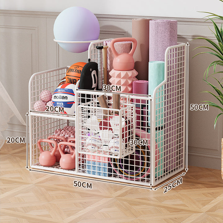 Multi-Level Fitness Equipment Organizer