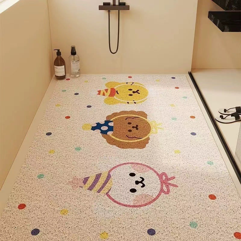 Playful Cartoon Character Area Rug