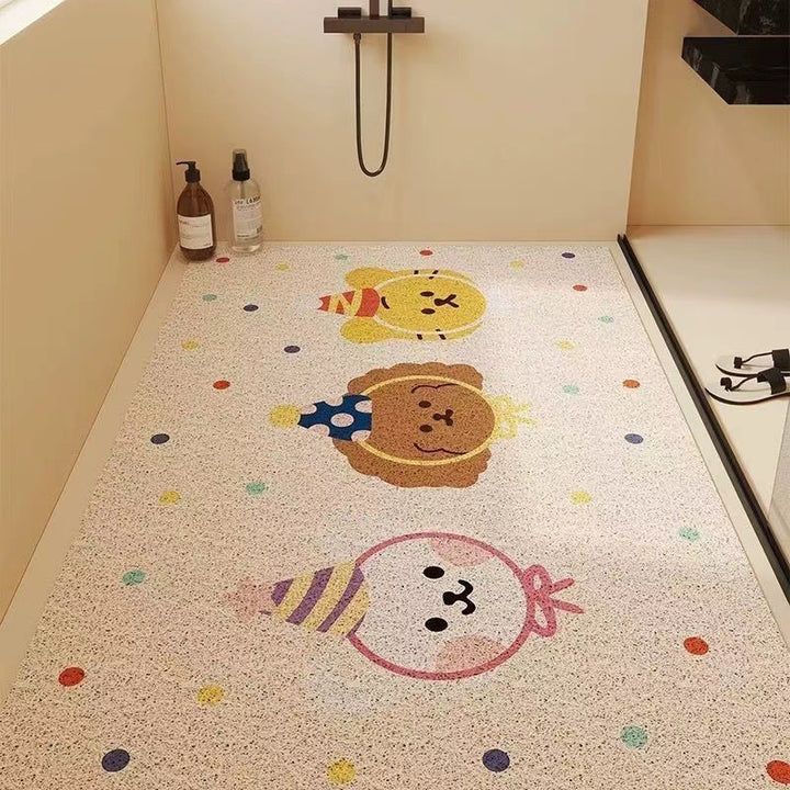 Playful Cartoon Character Area Rug