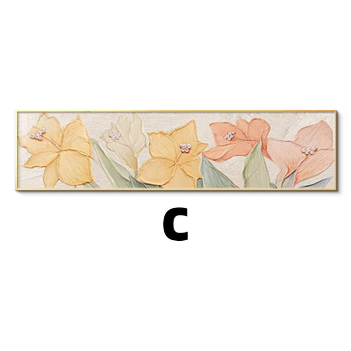 Floral-Inspired Horizontal Framed Wall Art