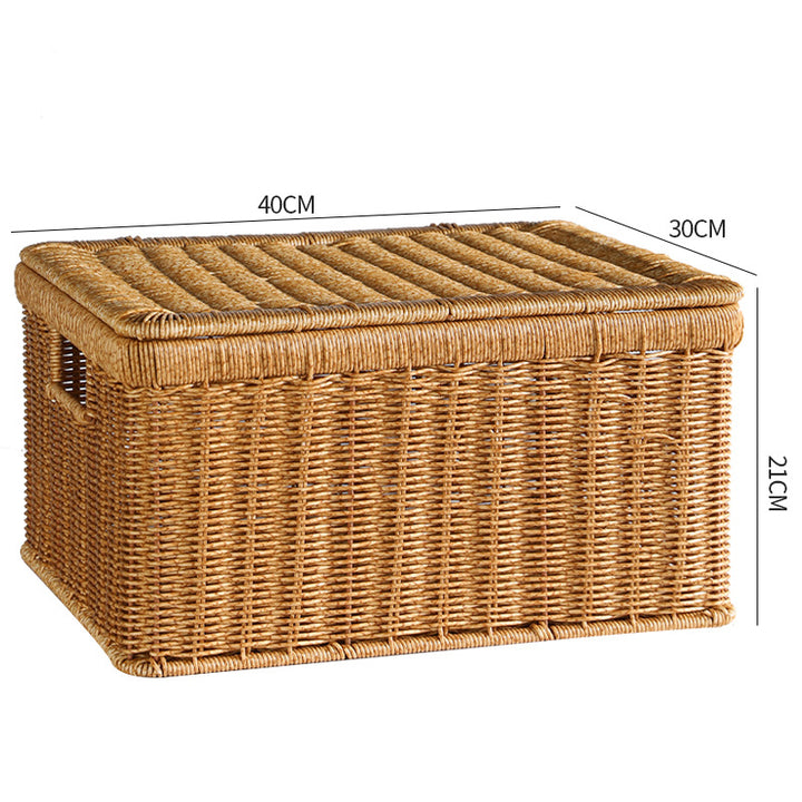Elegant Handcrafted Basket Storage Box