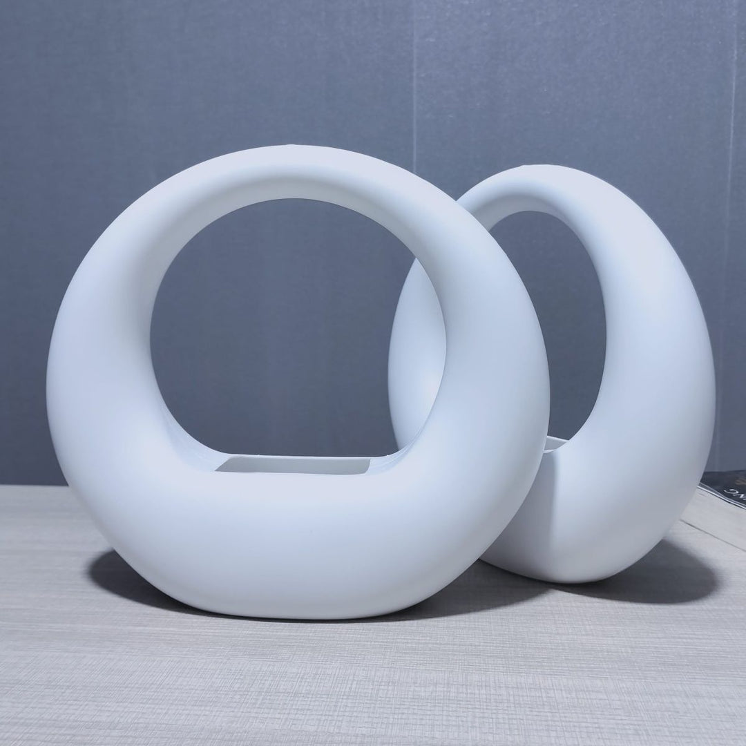 Modern Circular Decorative Planter