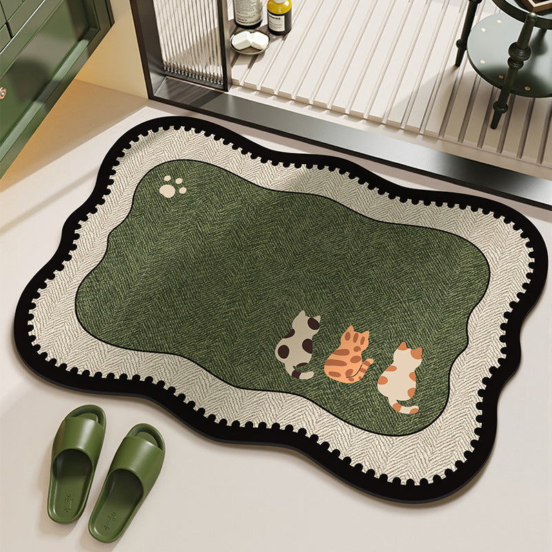 Pet-Themed Eco-Friendly Area Rug