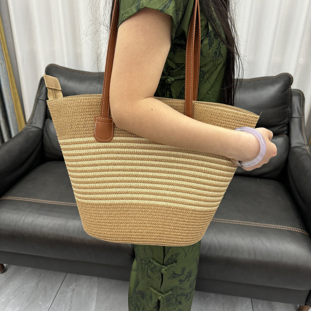Practical Woven Shopping Bag