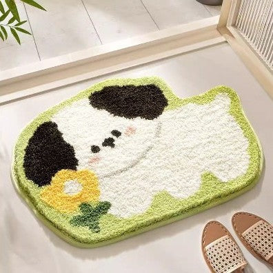 Cozy Camo Bath Mat for Bathroom