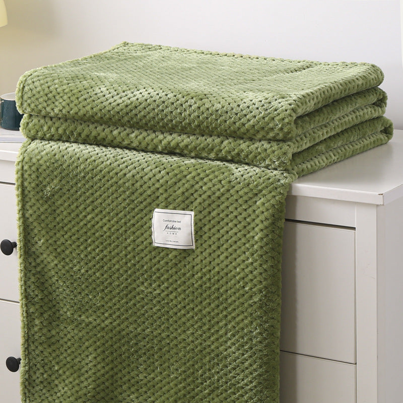 Decorative Ultra-Plush Textured Throw Blanket Avarnia