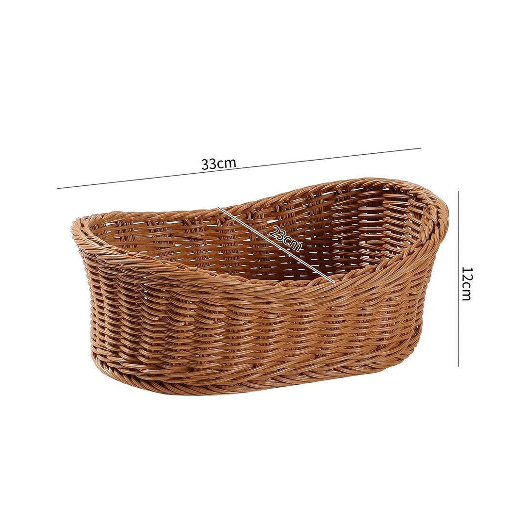 Handwoven Decorative Serving Basket