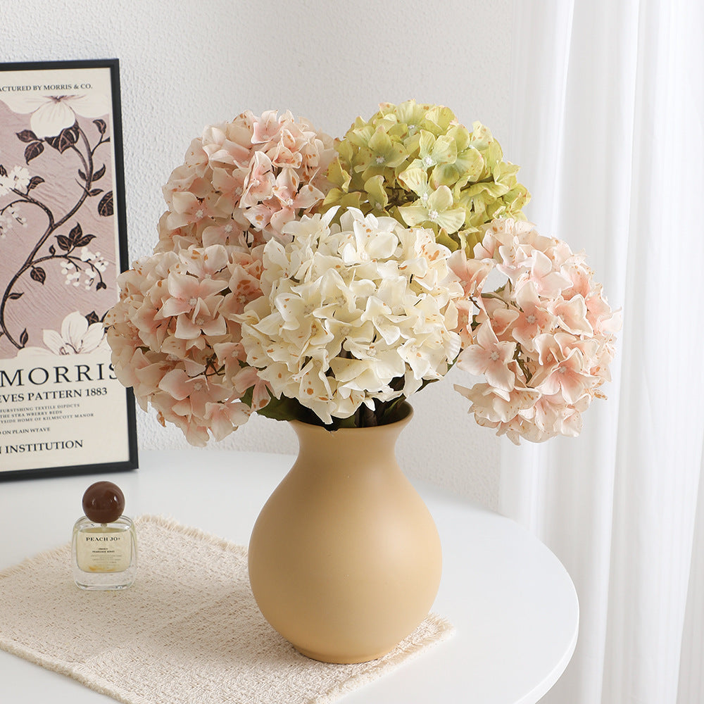 Artificial Hydrangea Flower Bouquet with Realistic Details