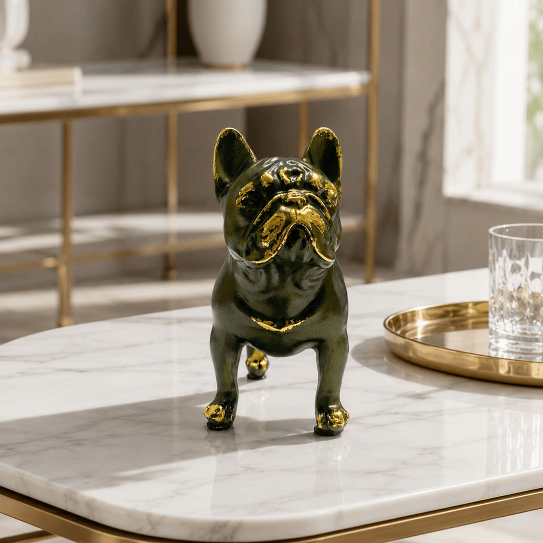 Decorative figure of a French Bulldog