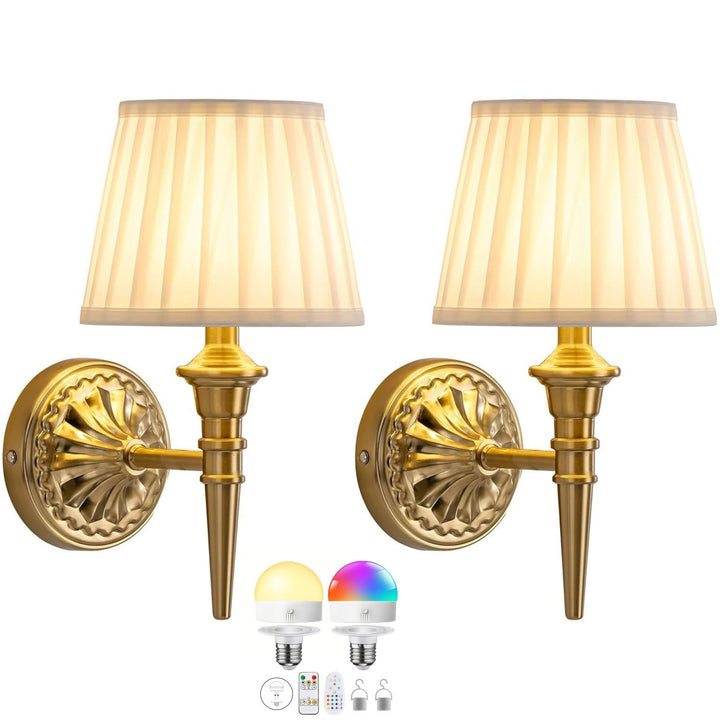 Elegant decorative wall light