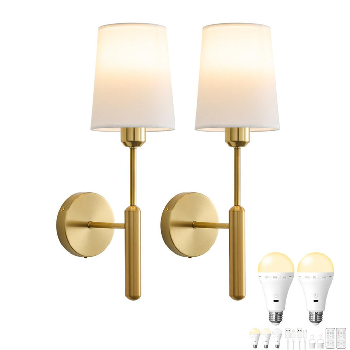 Adjustable Fabric Wall Lamp
