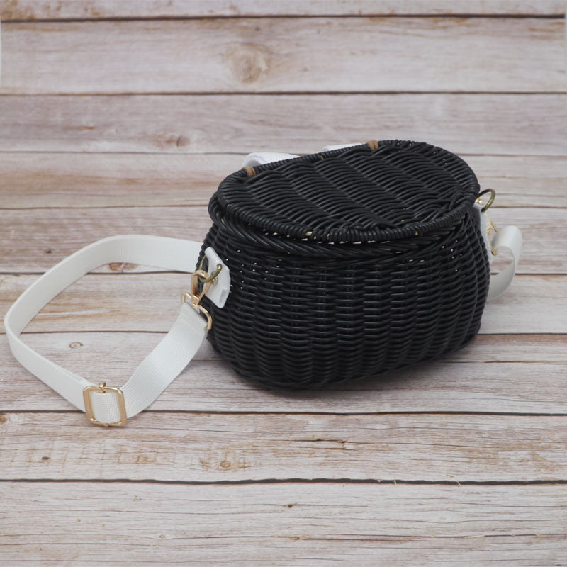 Handmade basket bag