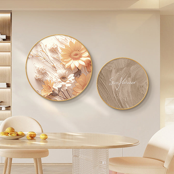 Elegant Floral Texture Wall Art