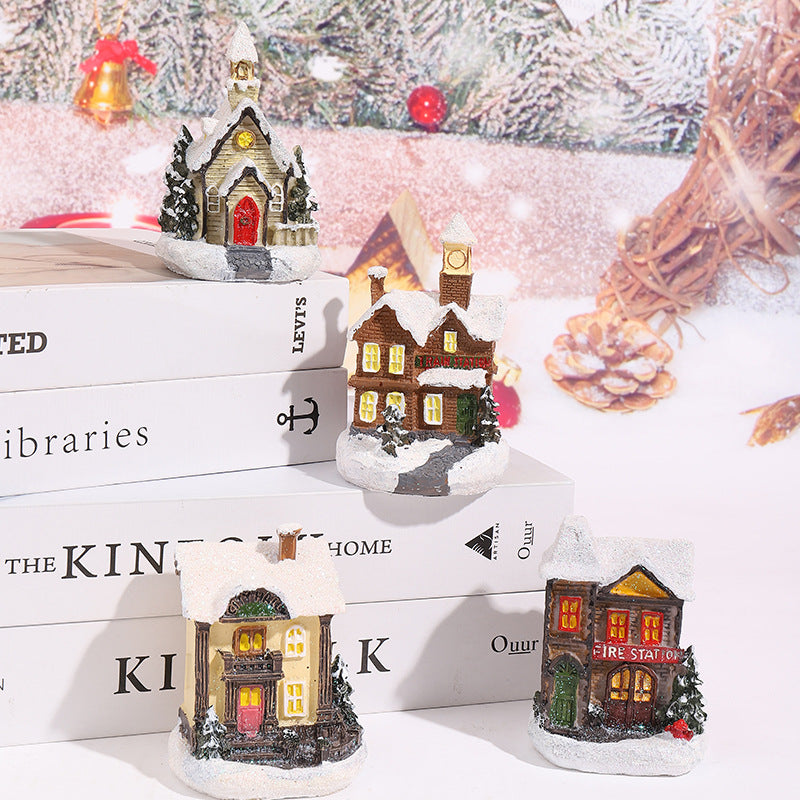 Decorative Fire Watch Christmas Figure