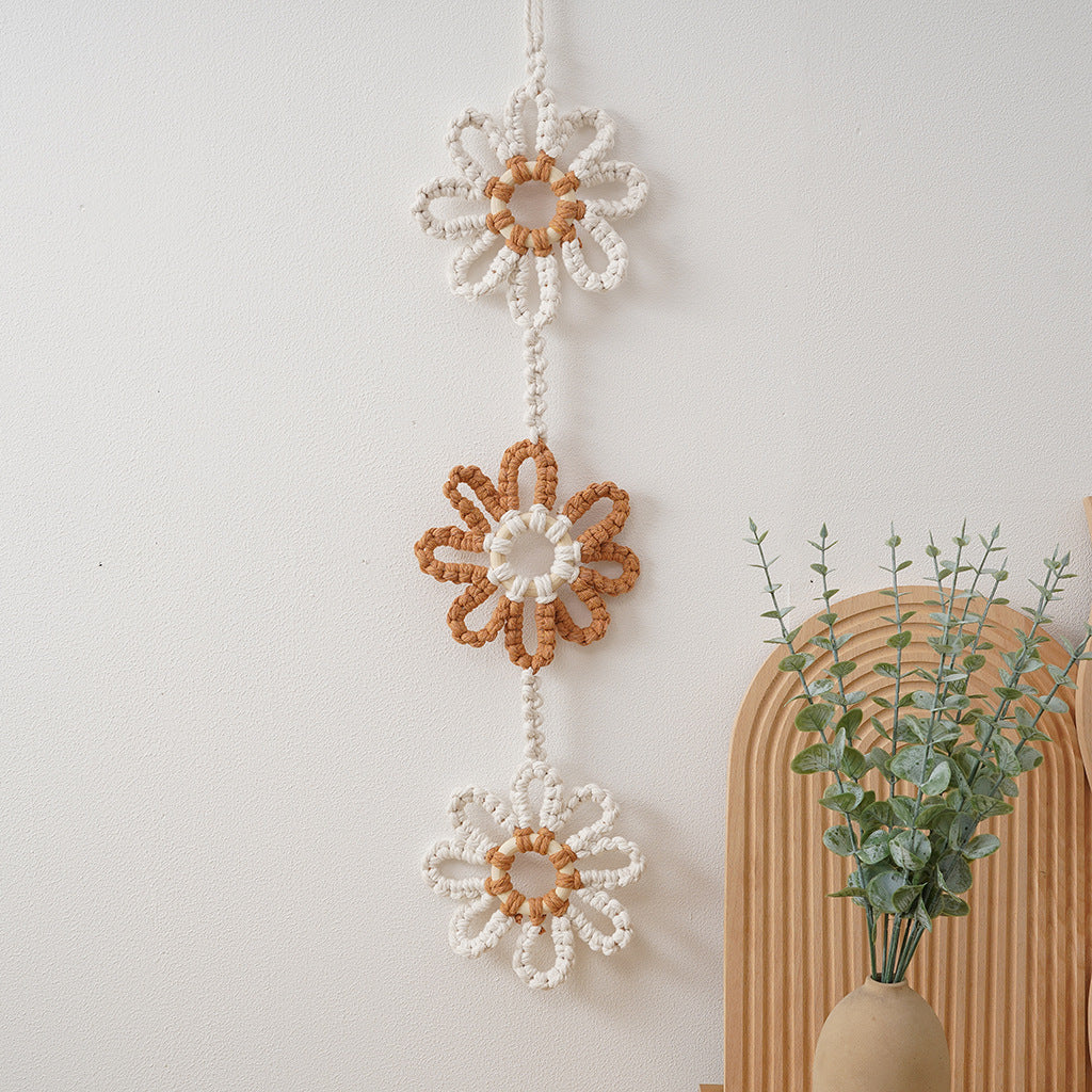 Decorative Macrame Flower Garland